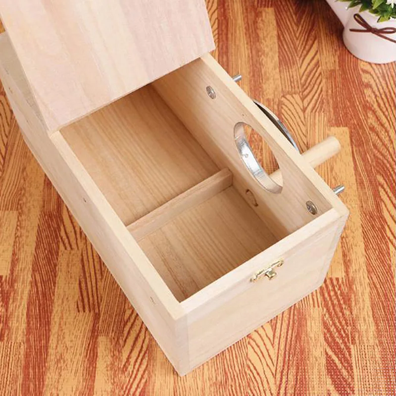High Quality Wooden Bird Cage Nesting Box Breeding Hatching Nest for Parakeet Budgies Cocktail Finch Lovebird Parrot Birdhouse - Image 3