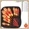 High Safety Magnetic Insulated Screwdriver Set Cross Flat Multi Bits Multifunctional Electrician Electrical Repair Hand Tools