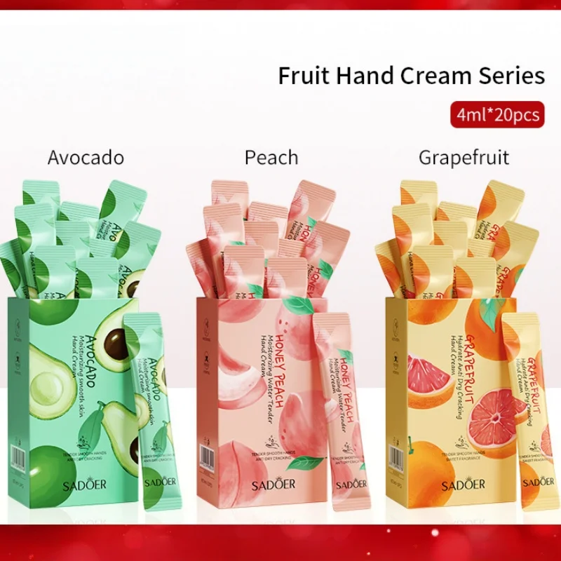 Honey Peach Moisturizing and Hydrating Hand Cream, Portable Moisturizing Stick, Hand Cream, Face Cream, Body Cream, Suitable as Souvenirs and Gifts