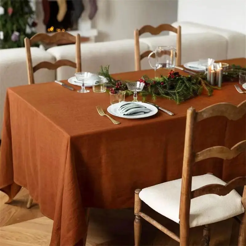 Household Tablecloths, Wedding Parties, Holiday Dining Table Decorations, Kitchen Tablecloths, Soft Tablecloths - Image 2