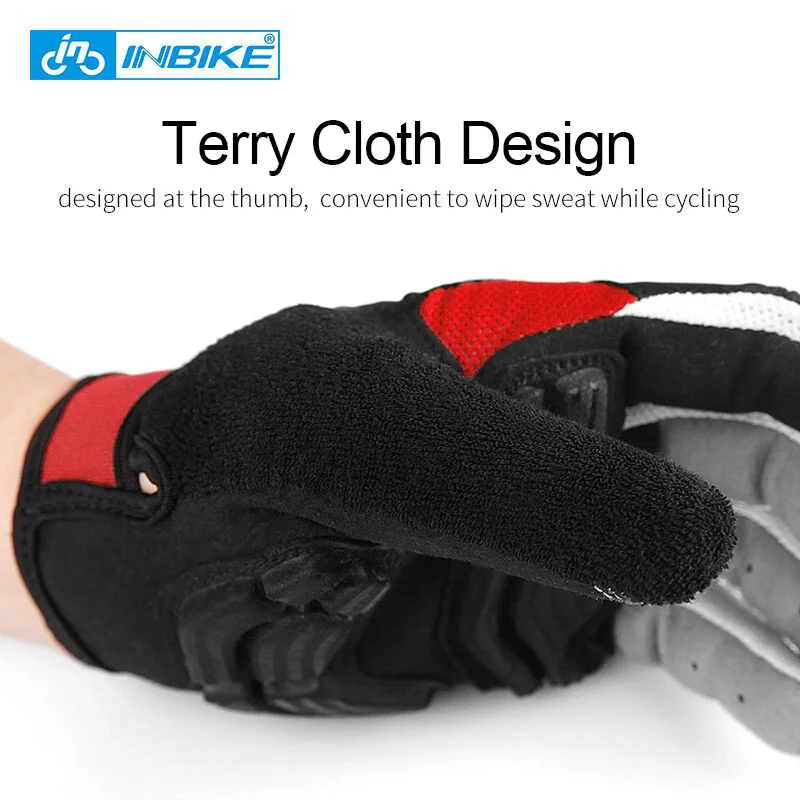 INBIKE Cycling Gloves Full Finger Bicycle Sports Gloves for Men Women Gloves MTB Touch Screen Fitness Climbing Bike Accessories - Image 4
