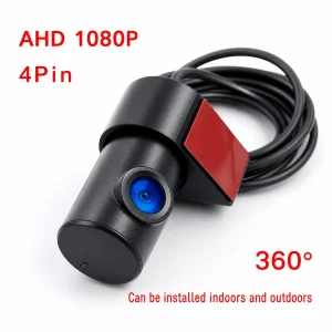 JISUIDA Car Camera HD Night Vision AHD1080P Can Be Installed with 360 Rotation Mode Indoor and Outdoor Car Rearview