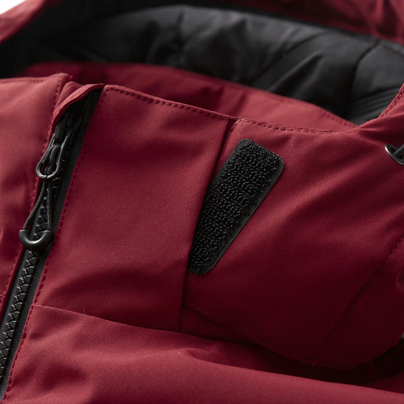 JNLN Women's Winter Warm Windbreaker Graphene Inner Waterproof Fleece Jackets Hiking Camping Climbing Skiing Thermal Rain Coat - Image 2