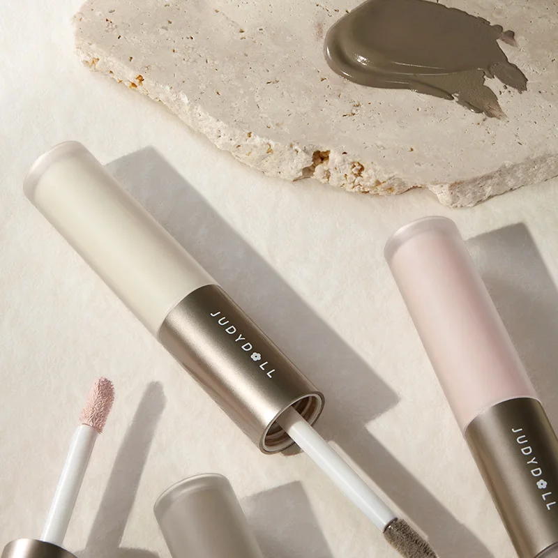 Judydoll Liquid Highlighter Contour Dual Head Matte High Gloss Face Bronzer Natural Shadows Waterproof Nose Shaping Pen Makeup - Image 6
