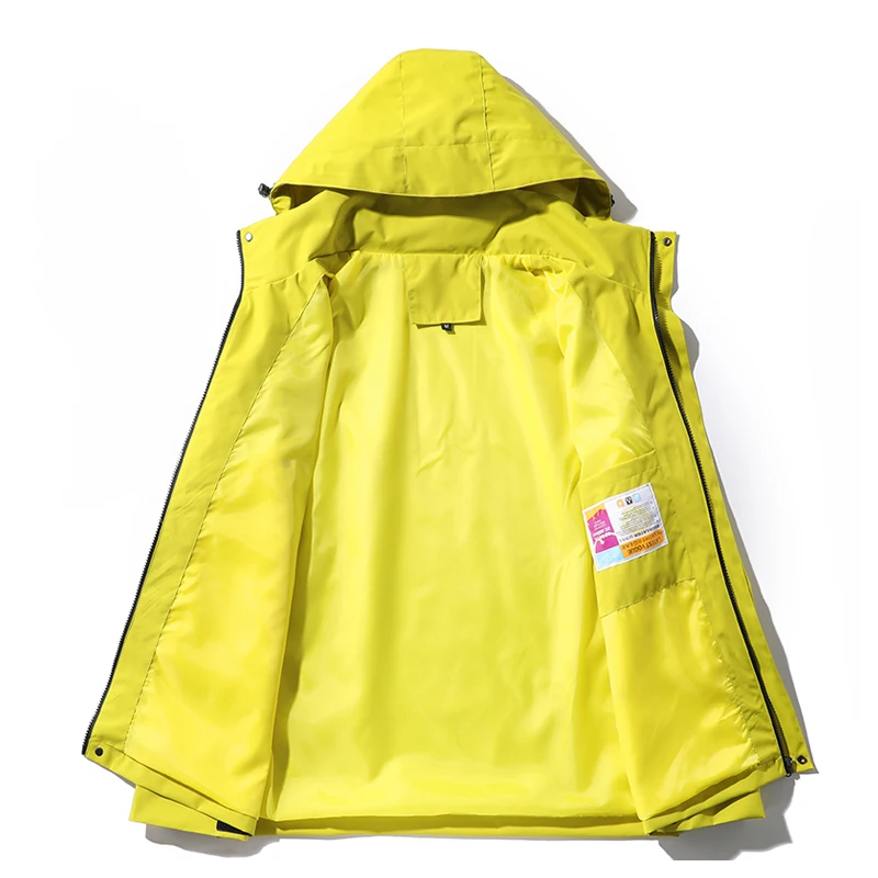 LNGXO Women Men Waterproof Jacket Climbing Hiking Camping Trekking Windbreaker Unisex Outdoor Windproof Rain Coat Antifouling - Image 3