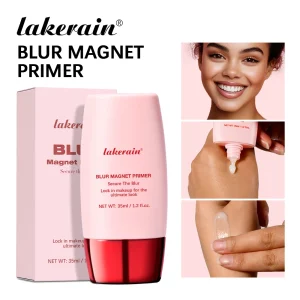 Lakerain Blur Magnet Primer Matte Finish Moisturizing Under Makeup Firming Light Beige Base Smooth Cosmetics Makeup Base