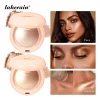 Lakerain Silken Touch Highlight Powder Smooth Texture Luminous Finish Long Lasting Makeup Waterproof Baked Highlighter Powder