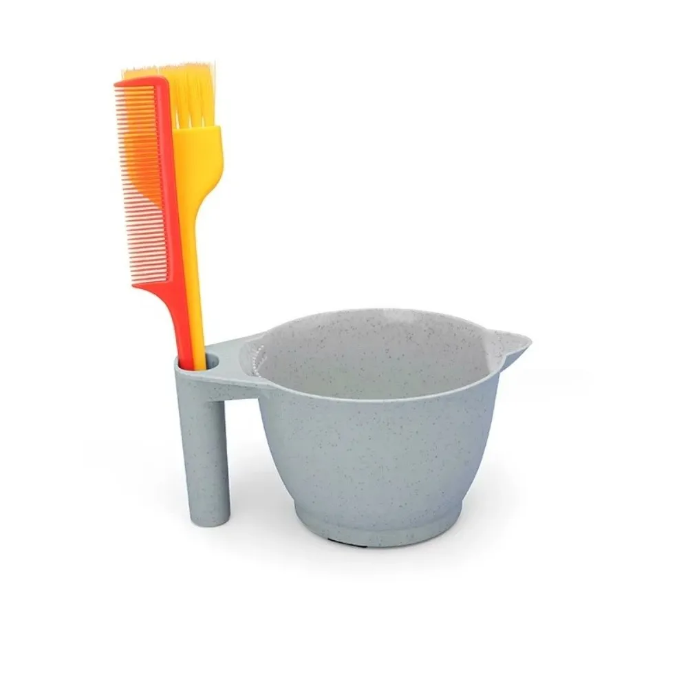 Large Capacity Coloring Mixing Dye Bowl DIY Wheat Straw Hairdressing Cup Styling Accessories Salon Styling Tool Hair Styling - Image 3