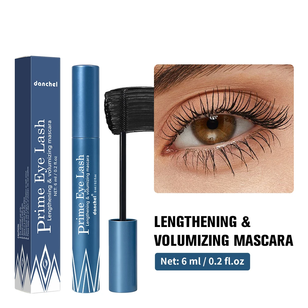 Lash Mascara Hypoallergenic Waterproof Long Lasting Volume Curling Lash Extension No Smudge For Sensitive Eyes - Image 2