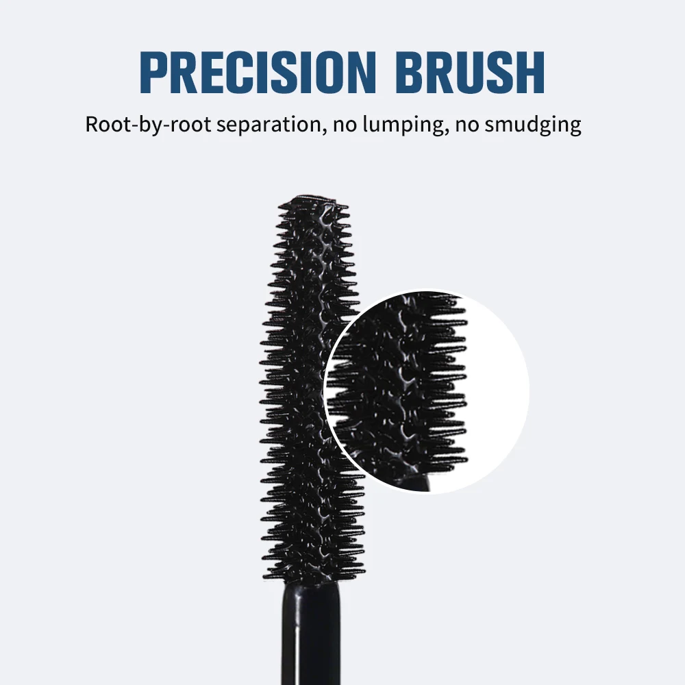 Lash Mascara Hypoallergenic Waterproof Long Lasting Volume Curling Lash Extension No Smudge For Sensitive Eyes - Image 5