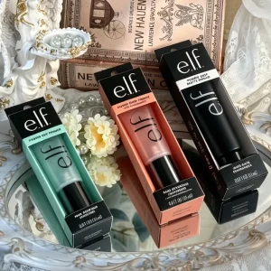 Latest Style Elf Brand Multi-effect Green Primer Essence Liquid Primer Brighten Moisturizing Essence Loose Powder Cosmetics