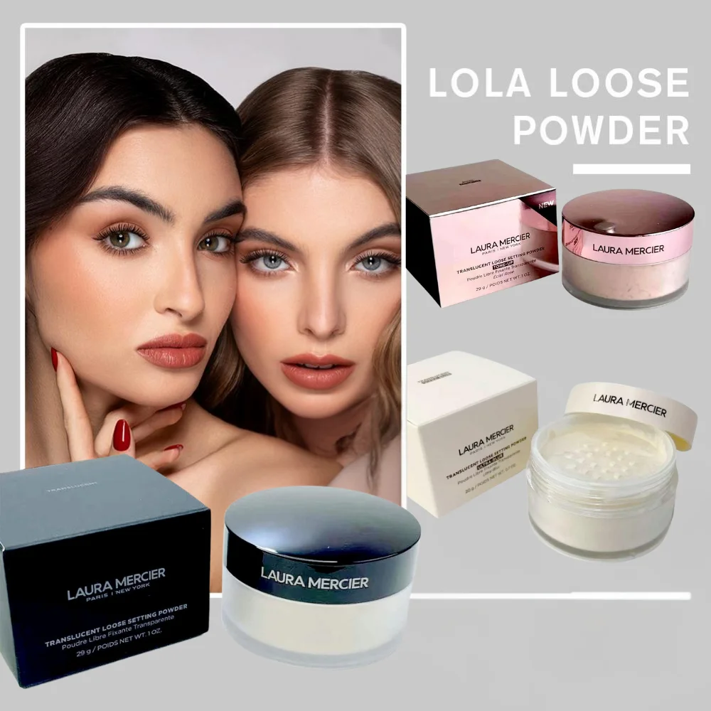 Lau Mercier Loose Powder Muti-effect Setting Soft Light Powder Oil Control Breathable Transparent Honey Setting Powder Makeup - Image 2
