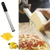 Lemon Zester & Cheese Shredder - Professional Garlic Ginger Grater Micro Plane with Non-Slip Grip