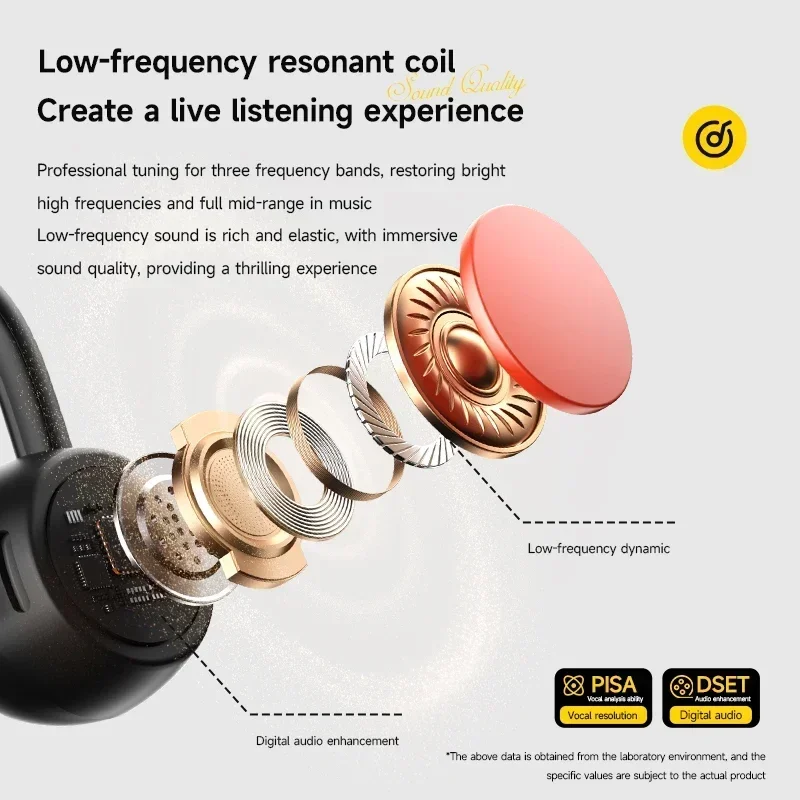 Lenovo Bluetooth 5.4 Bone Conduction Headphones Wireless Sports Earbuds IPX8 Waterproof with Mic for Swimming Running Fitness - Image 6