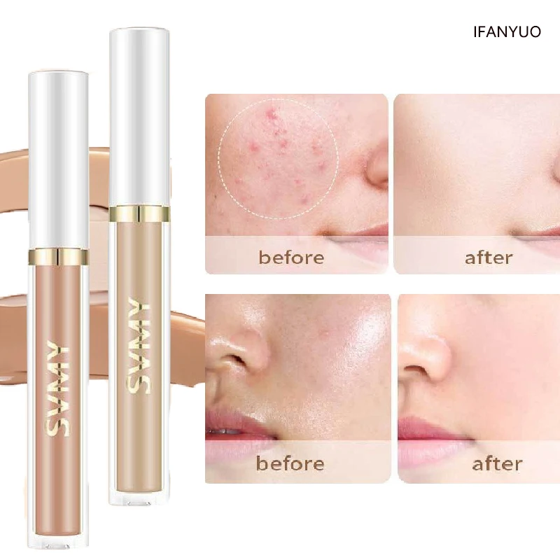 Liquid Foundation Cream Concealer High Coverage Waterproof Moisturizing Long Lasting Contour Cover Spots Dark Circles Cosmetics - Image 3