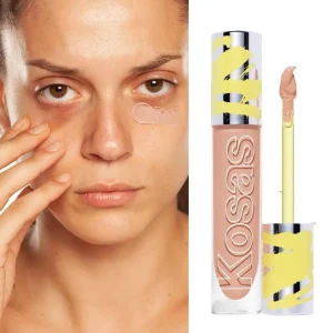 Long Lasting Concealer Liquid, Hydrating Smooth Concealer for Dark Circles Acne Marks, Non-cakey Multi Shade Daily Face Makeup