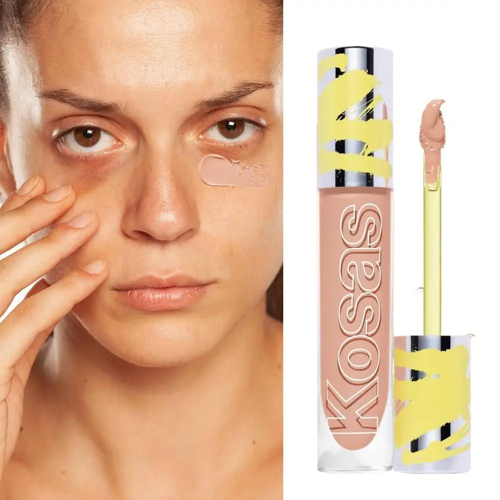 Long Lasting Concealer Liquid, Hydrating Smooth Concealer for Dark Circles Acne Marks, Non-cakey Multi Shade Daily Face Makeup