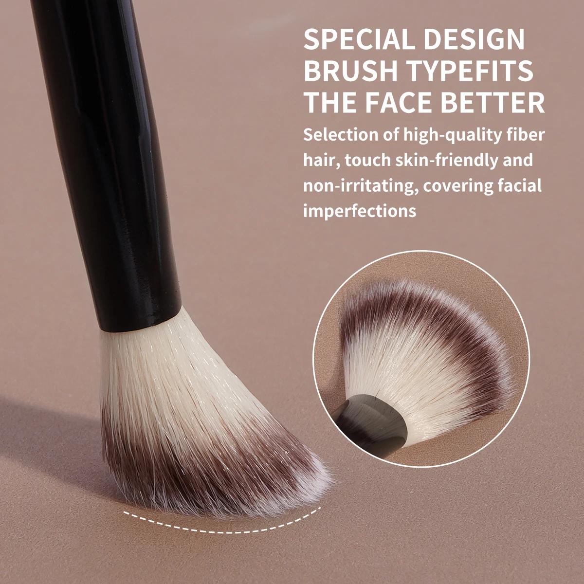 MAANGE 5Pcs Flawless Facial Makeup Brushes Soft Bristle Make-up Details Brushes for Concealer Cosmetics Makeup Tool for Beauty - Image 4
