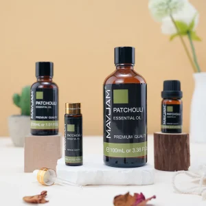MAYJAM 1PCS Patchouli Plant Natural Essential Oils for Humidifier Diffusers Burner Making Candle