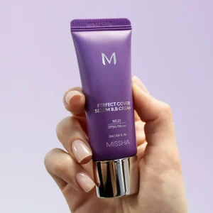 MISSHA M Perfect Cover BB Cream 35ml Whitening Concealer Moisturizing Foundation Strengthen Skin Barrier Natural Lasting Wear