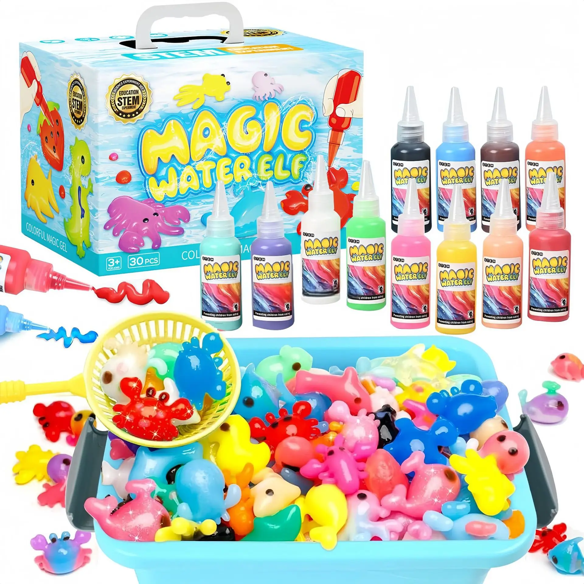 Magic Water Elf DIY Set Magic Water Baby Hydrogel Handmade Little Artist Graffiti Toys Children's Creative Handmade Gifts