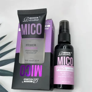 Makeup Set Of Makeup Primer + Setting Spray, Invisible Pore Color Rendering Hold Makeup, For Base Makeup And Makeup Finishing