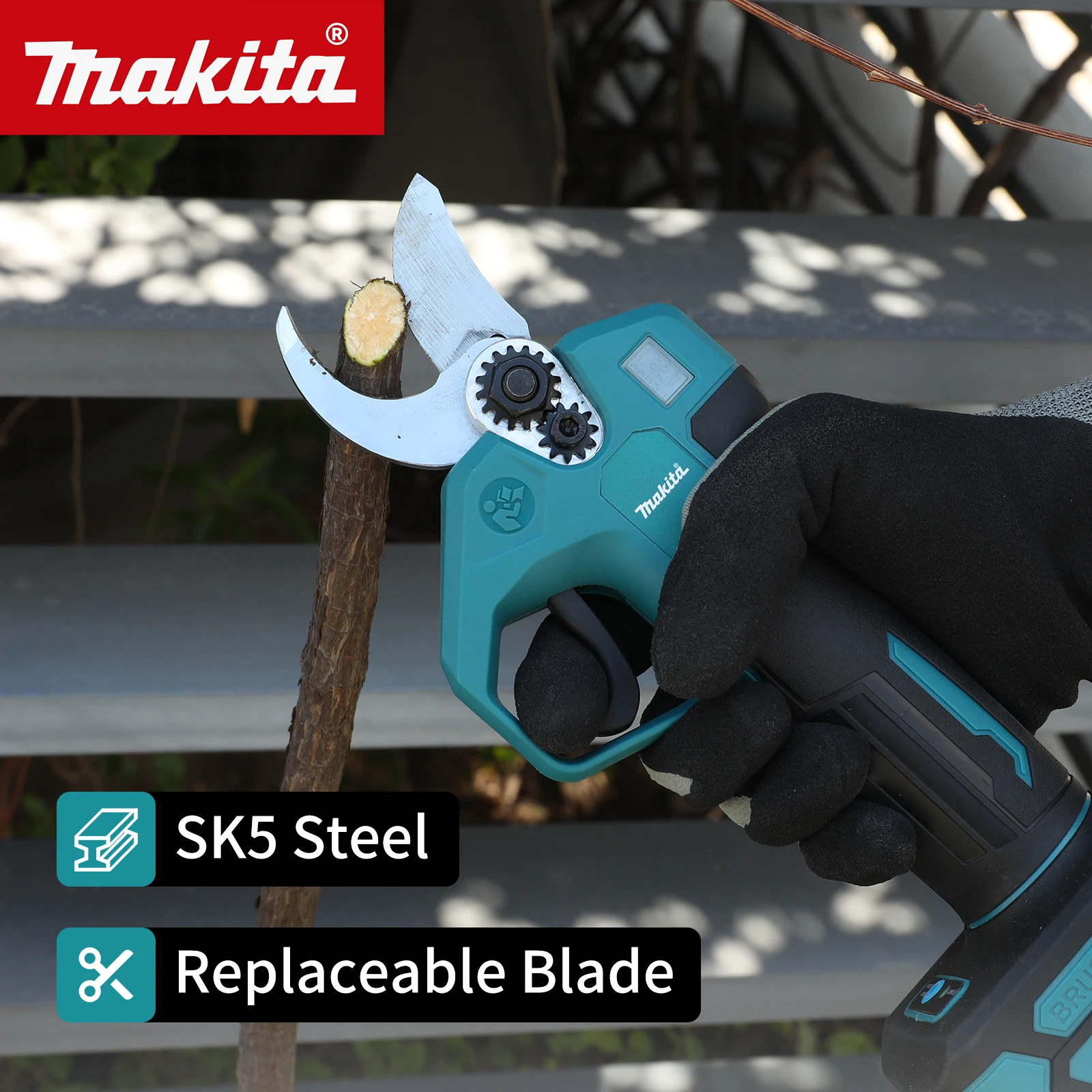 Makita 1500W Cordless Brushless Electric Pruning Shear Tree Bonsai Pruner Branches Cutter Power Tool For Makita 18V Battery - Image 4
