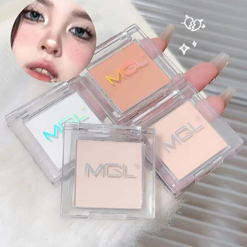 Matte Highlighter Powder Eyeshadow Palette White Long Lasting Natural 3D Brightening Eye Makeup Palette Brighten Face High Gloss - Image 2