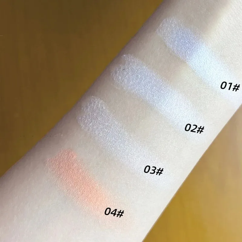 Matte Highlighter Powder Eyeshadow Palette White Long Lasting Natural 3D Brightening Eye Makeup Palette Brighten Face High Gloss - Image 6