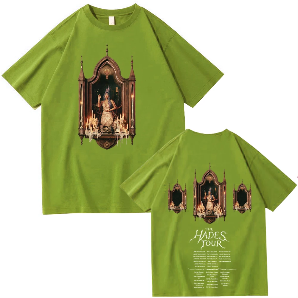 Melanie-Martinez Hades Tour 2026 T-shirt Man Woman Harajuku Short Sleeve O-neck Casual Shirt - Image 5