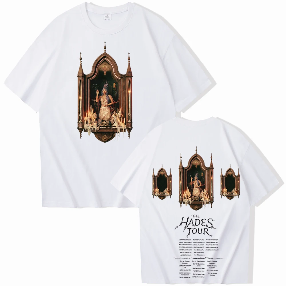 Melanie-Martinez Hades Tour 2026 T-shirt Man Woman Harajuku Short Sleeve O-neck Casual Shirt - Image 6