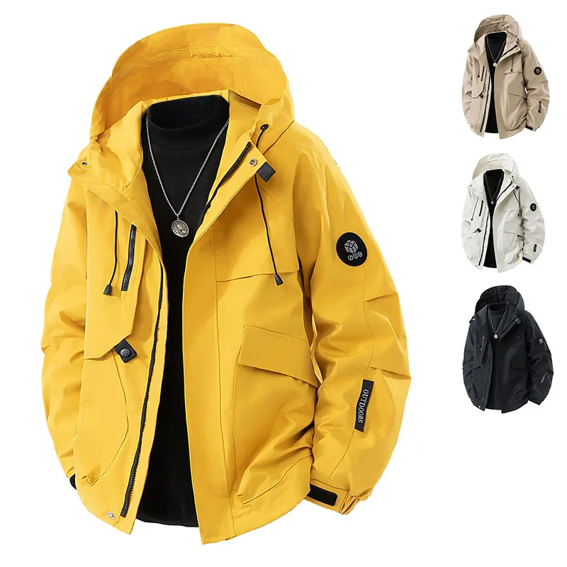 Men Women Hiking Jackets New Windproof Waterproof Windbreaker Camping Climbing Trekking Outdoor Jacket Unisex Rain Jacket Men - Image 2
