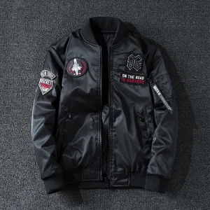 Men's Outerwear Air Force Jacket MA1 Autumn/Winter Trendy Double-sided Lightweight Plus-size Baseball Coat