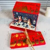 Merry Christmas Red Envelope Money Holder Pull Out New Year Cash Gift Box Card Holder Lucky Money Wallet Christmas Gifts Card