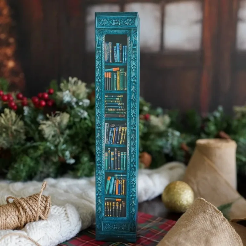Mini Advent Calendar Book With 24 Book Bookshelf Christmas Countdown Calendar New Year Halloween Advent Calendar - Image 3