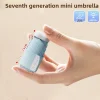 Mini Compact 5 Fold 7 Fold UV Protection Sun Umbrella Portable Lightweight Travel Rain Umbrella