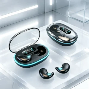 Mini Earpods Wireless Earphone Headphones Noise Reduction Sport Game Sleep Bluetooth 5.3 Earbuds HIFI Stereo Music Headset