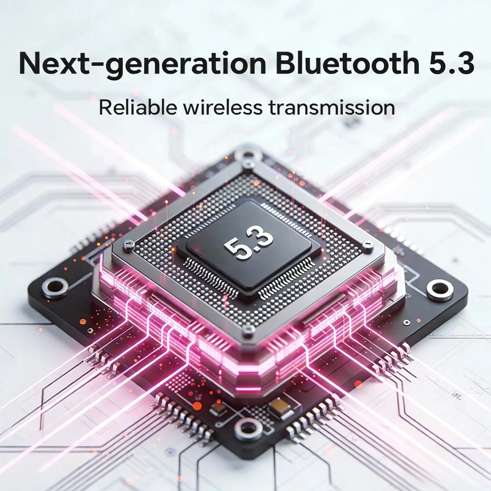 Mini TWS Wireless Bluetooth Earbuds Powerful Active Noise Cancellation Built-In Hands-Free Mic for Music Playback Voice Calls - Image 6