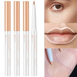 Moisturizing Eyebrow and Lip Concealer Pen Full Coverage Waterproof Contour Face Acne Scar Concealer Stick
