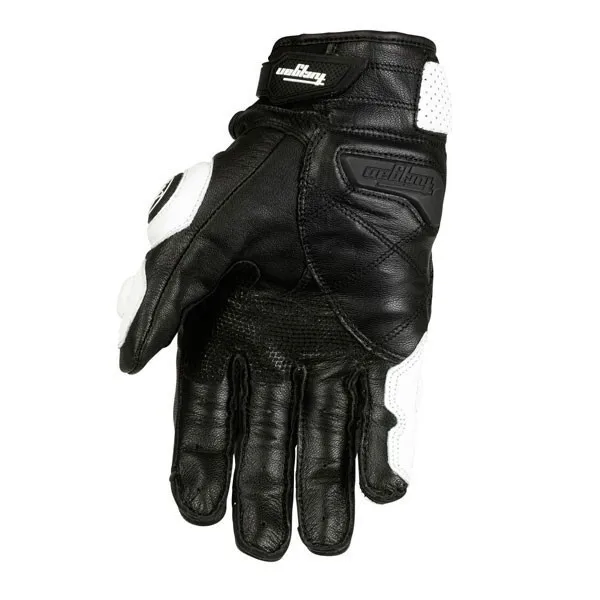 Motorcycle Gloves Black Racing Genuine Leather Motorbike White Road Riding Team Glove Men Summer Winter - Image 3