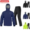Motorcycle Raincoat Suit Waterproof 100% Rainstorm Prevention Jacket Pants Camping Hiking Fishing Raincoat Moto Raincoat Set