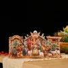 Nativity Scene 3D Greeting Cards, Christmas Religious Gift for Her/Him, Church Decoration, Holiday Blessing Cards, Christian Bir