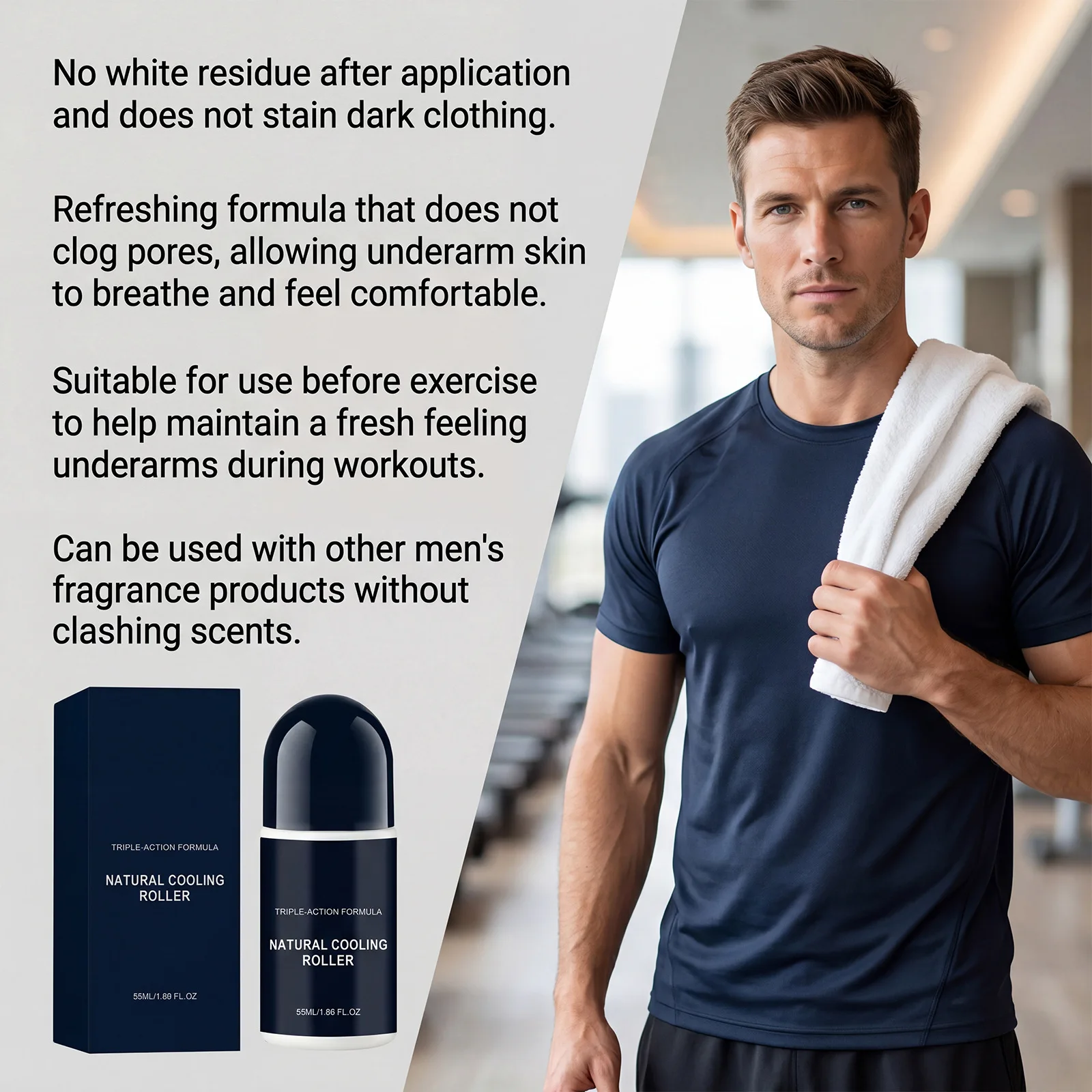Natural Cooling Deodorizing Stick Lasting Refresh Aroma For Women Men Eliminate Odor Efficiently Underarm Odor Prevention Sticks - Image 4