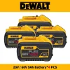New 100% Original Dewalt 6.0Ah 20V/60V Power Tool Battery DCB206 DCB206 DCB205 DCB200 DCB203 For Dewalt power cordless drill