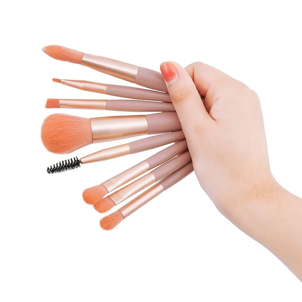 New 8Pcs Makeup Brush Set Makeup Concealer Brush Blush Loose Powder Brush Eye Shadow Highlighter Foundation Brush Beauty Tools - Image 5