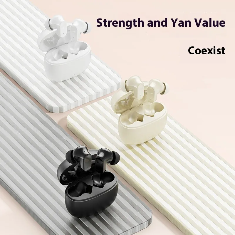 New Cute Q1 Bluetooth Earbuds Wireless In-Ear Noise Cancelling Mini Sports Earphones HD Sound Game Headphone For Xiaomi Airpods - Image 2