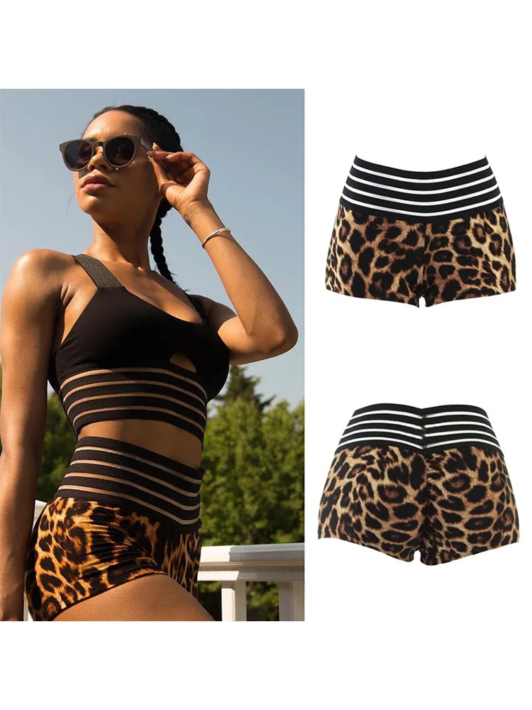 New Sexy Women Women's Summer High Waist Sports Shorts Push Up Booty Fitness Sports Casual Gym Hot Short - Image 3