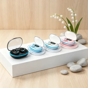 New Sleeping Bluetooth Earbuds Wireless Bluetooth Earphones Waterproof Hi-Fi Stereo Earpods with Mic Fro all smartphones