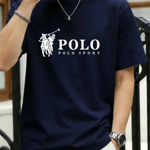 New Style High Quality Men's T-Shirt 2026 Summer Print Casual 100% Cotton Man Loose T-Shirt Sports Top