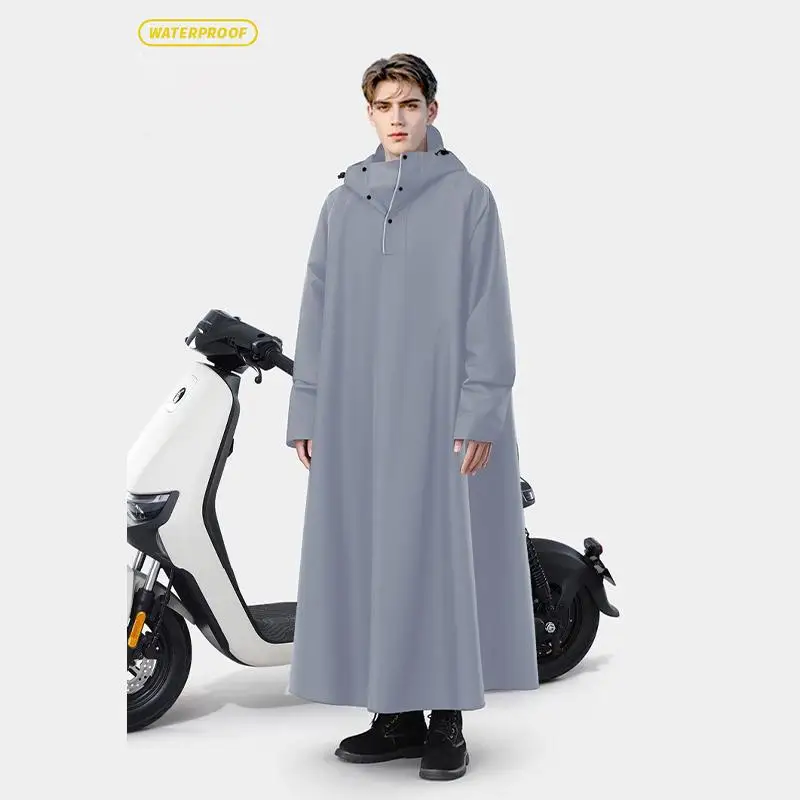 New Thickened Adult Motorcycle Raincoat Electric Car Rain Coat For Men Women Durable Waterproof Riding Gear Special Raincoat - Image 5